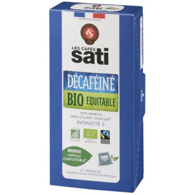Décaféiné Bio capsules x10