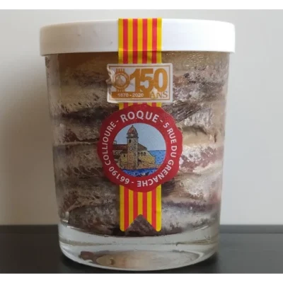 Verre 320g net total / 180g net égoutté