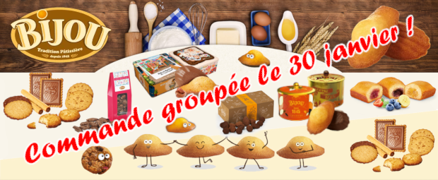Commande groupée Madeleines Bijou le 30 janvier ! Commande groupée Madeleines Bijou le 30 janvier !