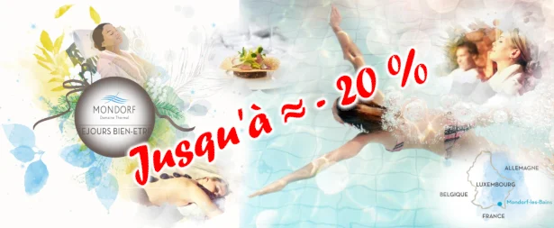 Mondorf Domaine Thermal Luxembourg Offre - 20 % Mondorf Domaine Thermal Luxembourg