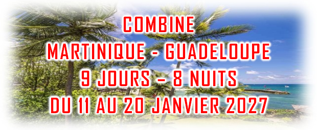 Voyage Martinique Guadeloupe 2027 ! Voyage Martinique Guadeloupe 2027 !