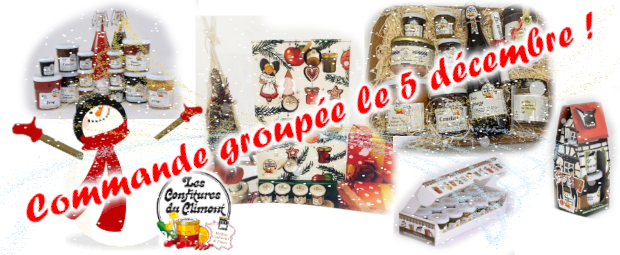 Commande groupée de confitures du climont le 5 décembre Commande groupée de confitures du climont le 5 décembre
