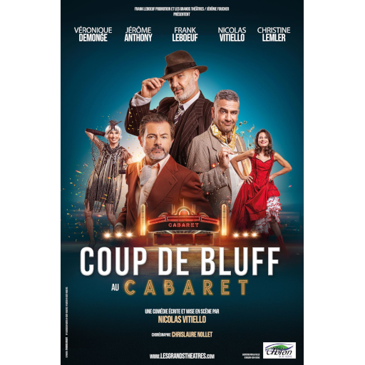 COUP DE BLUFF AU CABARET - 04/12/2026 à 20h30 - Illiade Illkirch
