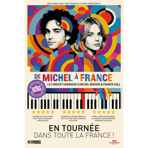 DE MICHEL BERGER A FRANCE GALL - CHALONS | STRASBOURG | METZ | TROYES