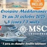 Croisière en Méditerranée