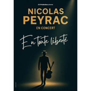 NICOLAS PEYRAC - 20/12/26 à 18h - Cat. 1 - Salle Poirel Nancy