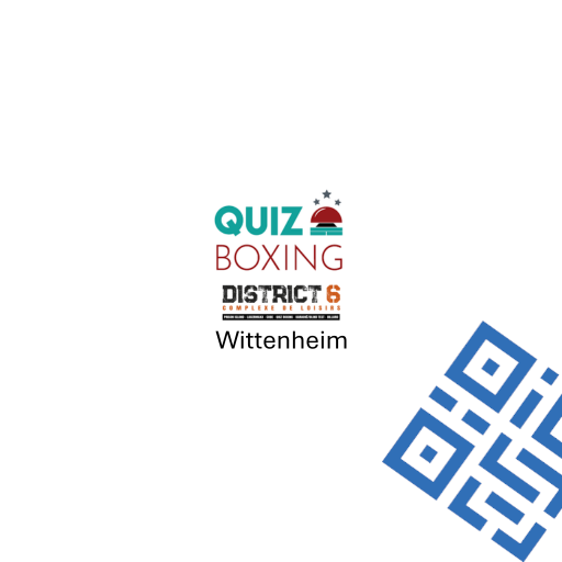 QUIZ BOXING DISTRICT 6 Wittenheim